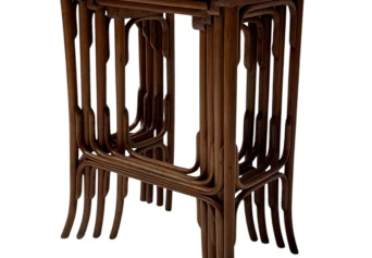 Vienna Secession Bentwood Nesting Tables by Michael Thonet for Thonet, 1900s